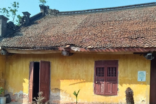 Đình làng La Khê xuống cấp