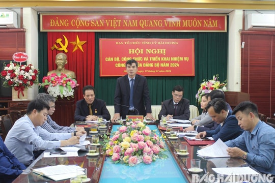 Ban Tổ chức Tỉnh ủy Hải Dương tham mưu thực hiện tốt các khâu công tác cán bộ