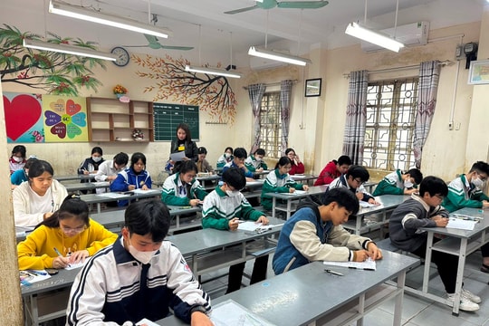 Tạm xác định 10 học sinh đạt điểm cao nhất trong kỳ thi học sinh giỏi lớp 9