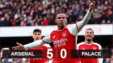 Ngắt mạch thua,  Arsenal chiếm vị trí thứ 3