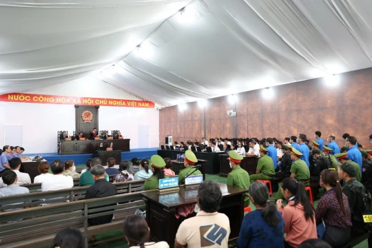 Tòa tuyên phạt 10 án chung thân vụ khủng bố tại Đắk Lắk 