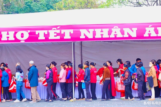 Hải Dương làm điểm tổ chức Chương trình "Tết Nhân ái" xuân Giáp Thìn 2024