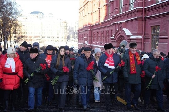 Nga kỷ niệm 100 năm ngày mất Lãnh tụ vô sản Vladimir Ilyich Lenin