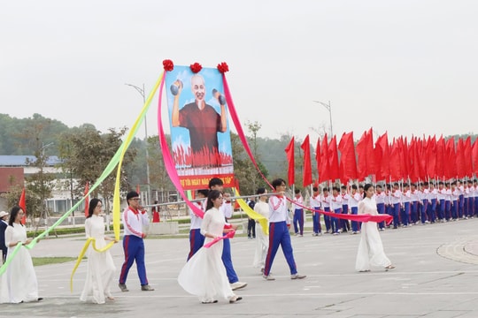 Khai mạc Hội khoẻ Phù Đổng thị xã Kinh Môn lần thứ 10