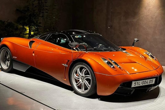 Pagani Huayra 80 tỷ của Minh Nhựa đổi biển số, xuất hiện trong nhà Cường Đô la