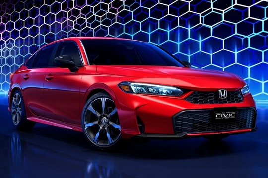 Chi tiết xe Honda Civic 2025 phiên bản hybrid vừa lộ diện