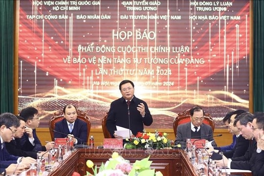 Phát động Cuộc thi chính luận về bảo vệ nền tảng tư tưởng của Đảng lần thứ tư