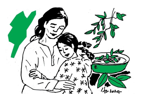 Điều thủ thỉ với bà