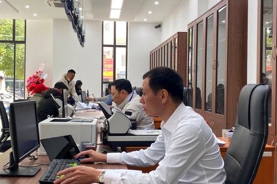Kim Thành đưa bộ phận “một cửa” huyện vào hoạt động