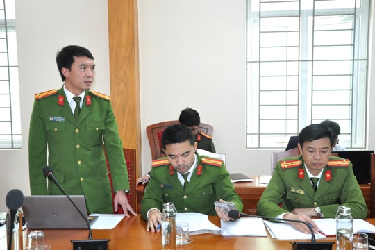 Công an Cẩm Giàng xung kích bảo đảm an ninh trật tự dịp cuối năm