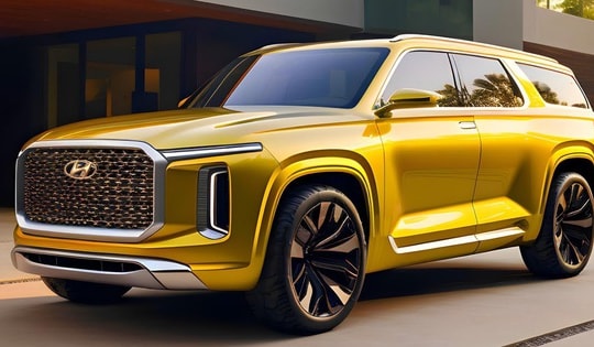Hyundai Palisade lên đời 2025 sẽ thay đổi như Santa Fe