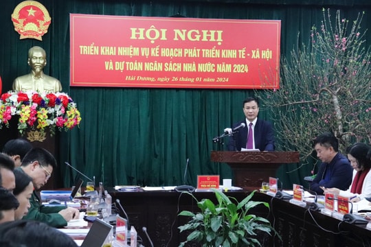 Hải Dương quyết tâm tăng tốc bứt phá, tạo đà hoàn thành kế hoạch phát triển kinh tế-xã hội 5 năm 2021-2025