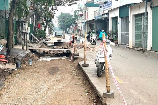 3 gói thầu phát triển tổng hợp các đô thị động lực ở TP Hải Dương chậm hoàn trả mặt đường
