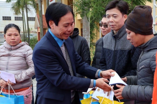 Các cấp công đoàn Hải Dương chăm lo Tết cho người lao động