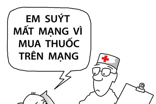 Suýt mất mạng vì... mạng