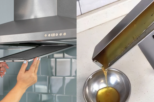 Công dụng của dầu thải trong máy hút mùi