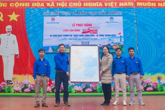 Huyện đoàn Bình Giang phát động Cuộc vận động “Tự hào một dải non sông”