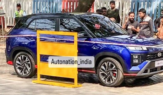 Hyundai Creta N Line 2024 lộ diện trên phố với nhiều chi tiết thể thao
