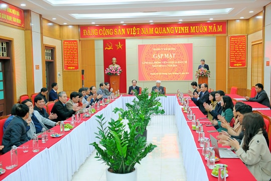 TP Hải Dương tăng cường phối hợp với cơ quan báo chí