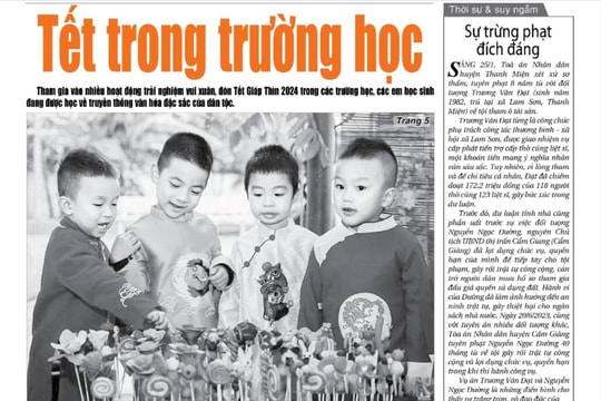 Xem gì trên báo Hải Dương ngày 31/1?