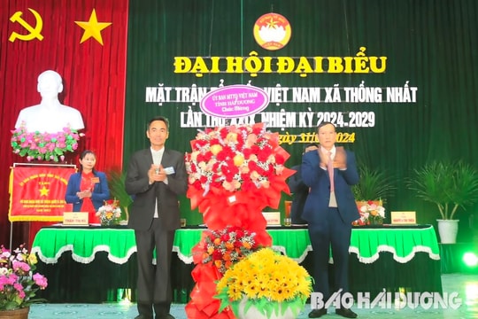 Hải Dương hoàn thành tổ chức Đại hội MTTQ điểm cấp xã