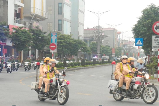 Số trường hợp vi phạm giao thông bị xử lý ở Nam Sách tăng gần 4 lần