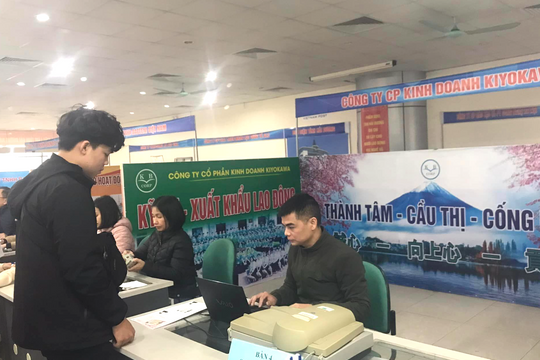 Hơn 97% số lao động Hải Dương đăng ký sang Hàn Quốc làm ngành sản xuất, chế tạo