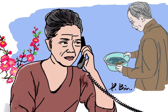 Niềm vui ngày cận Tết