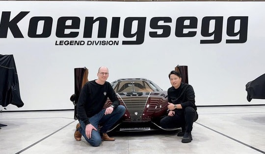 Doanh nhân Hoàng Kim Khánh chi gần 9 tỉ sửa siêu xe Koenigsegg Regera