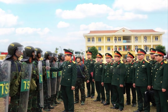 Lực lượng vũ trang tỉnh Hải Dương - Lá cờ đầu trong thực hiện nhiệm vụ quốc phòng, quân sự địa phương