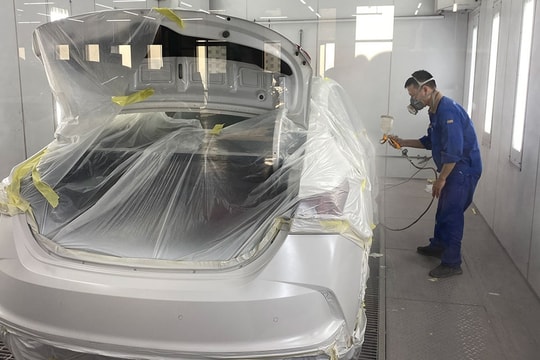 Những điều nên biết khi sơn lại xe vào dịp cận Tết