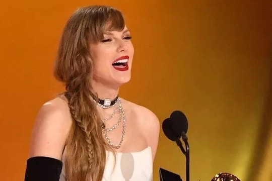 Taylor Swift bất bại ở giải Grammy 2024