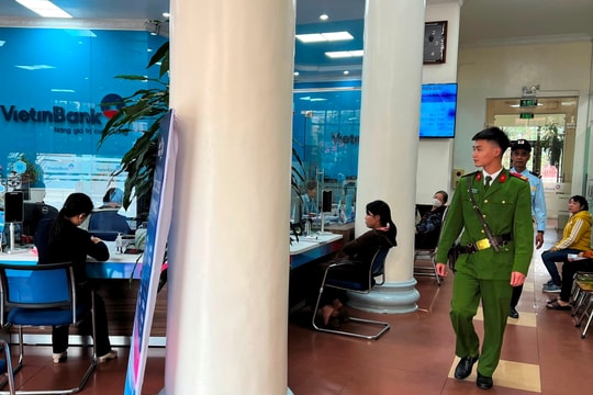 Tăng cường phòng chống cướp tại ngân hàng, cửa hàng vàng bạc ở Hải Dương
