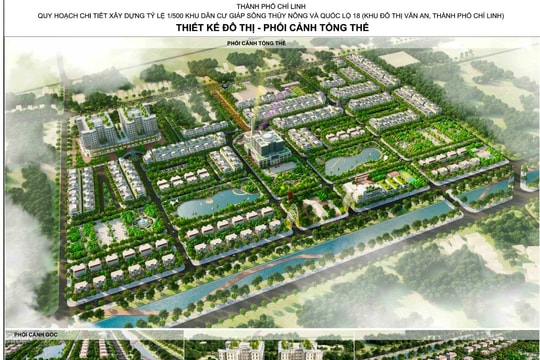 Chấp thuận chủ trương đầu tư khu dân cư giáp sông thủy nông và quốc lộ 18 ở Chí Linh