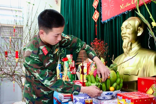 Tết của người lính “canh trời” ở Hải Dương