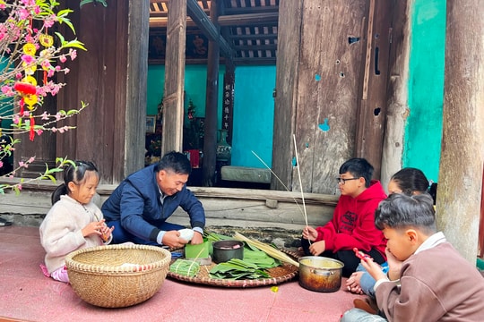 Gìn giữ phong tục Tết ở ngôi nhà cổ