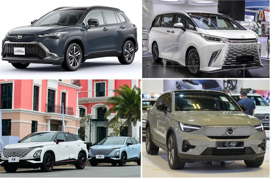 Những mẫu ô tô đáng chú ý cập bến thị trường Việt Nam trong năm 2024