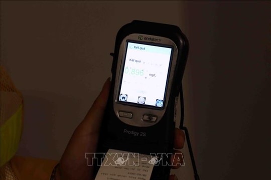 Kỳ nghỉ Tết 2024, xử lý hơn 29.000 trường hợp vi phạm về nồng độ cồn