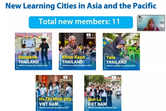 TP Hồ Chí Minh và Sơn La là thành viên “Mạng lưới thành phố học tập toàn cầu”