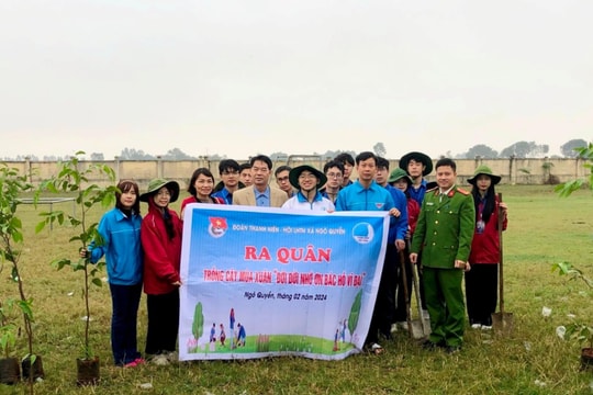 Thanh Miện - điển hình trong phong trào trồng cây