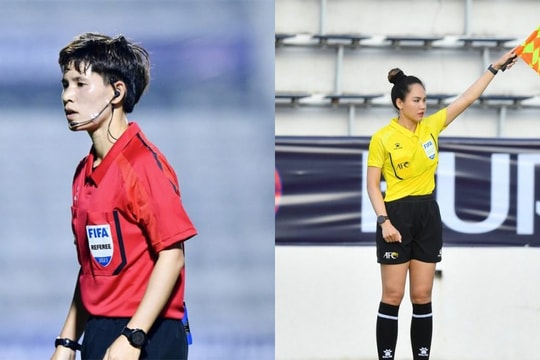 Hai trọng tài Việt Nam sẽ điều hành tại Vòng chung kết Giải bóng đá U20 nữ châu Á 2024