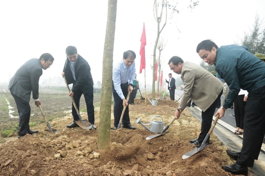 Hải Dương phát động Tết trồng cây xuân Giáp Thìn 2024