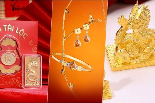 Ngày vía Thần Tài 2024, nhiều sản phẩm vàng độc lạ "gây bão" thị trường