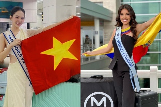 Hoa hậu Mai Phương cùng dàn mỹ nhân đến Ấn Độ thi Miss World