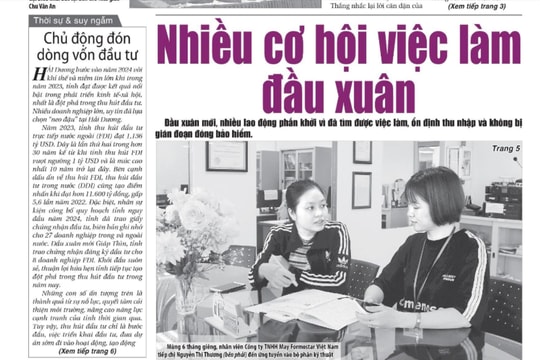 Xem gì trên báo Hải Dương ngày 19/2?