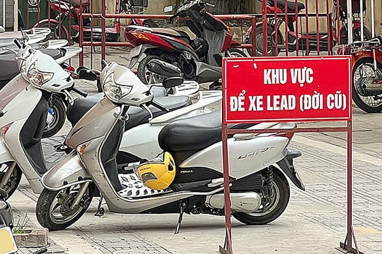 Tại sao xe Honda Lead đời cũ thường được xếp khu vực riêng?