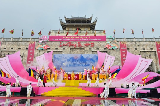 Khai hội xuân Tây Yên Tử và khai mạc Tuần Văn hóa - Du lịch: Góp phần định vị thương hiệu du lịch Bắc Giang