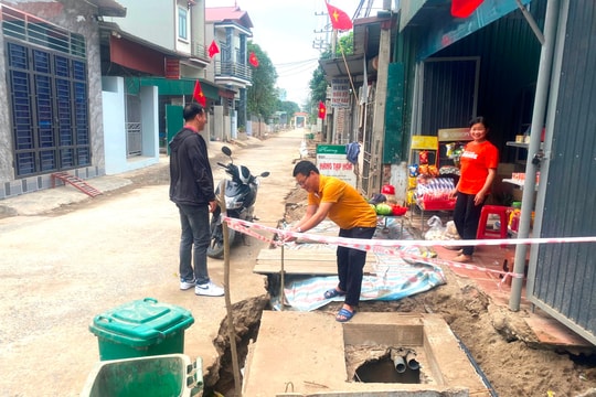 Cẩm Giàng đồng loạt “giải phóng mặt bằng 0 đồng” để mở rộng đường
