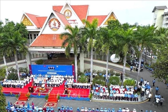 Bầu cử Thượng viện Campuchia: Hoạt động vận động tranh cử diễn ra thông suốt