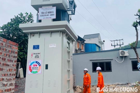 Điện lực Kinh Môn đầu tư xây dựng 7 trạm biến áp mới